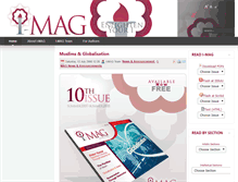 Tablet Screenshot of i-mag.org