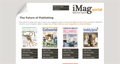 Desktop Screenshot of i-mag.co.uk